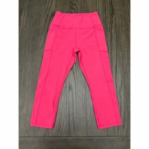 RBX Pink Cropped Leggings Women M High Rise Athletic